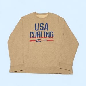 Men's "USA CURLING" Sweatshirt